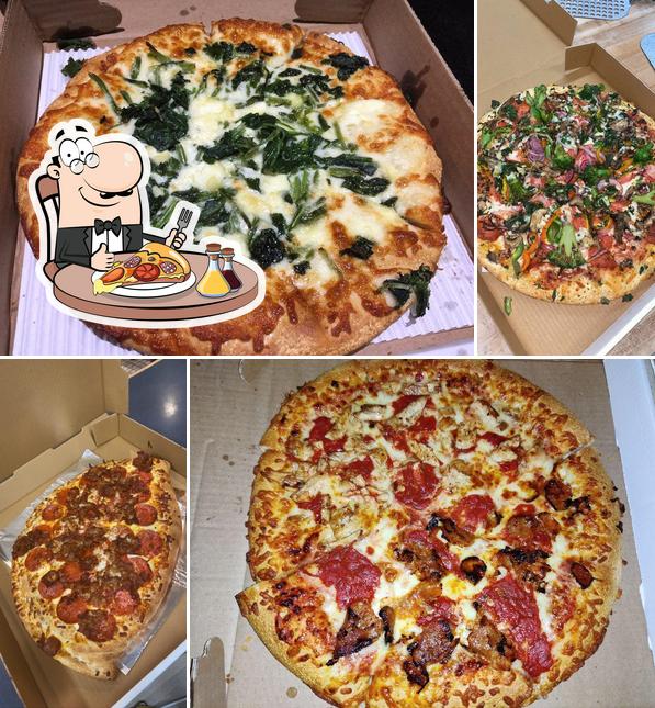 Elige entre diferentes formatos de pizza