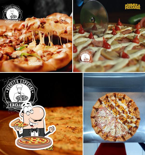 Pide una pizza en Fórmula Pizzaria Betim