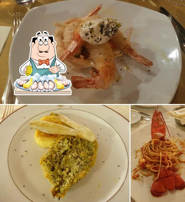 Prova la cucina di mare a Villa Giustinian (S. R. L.)