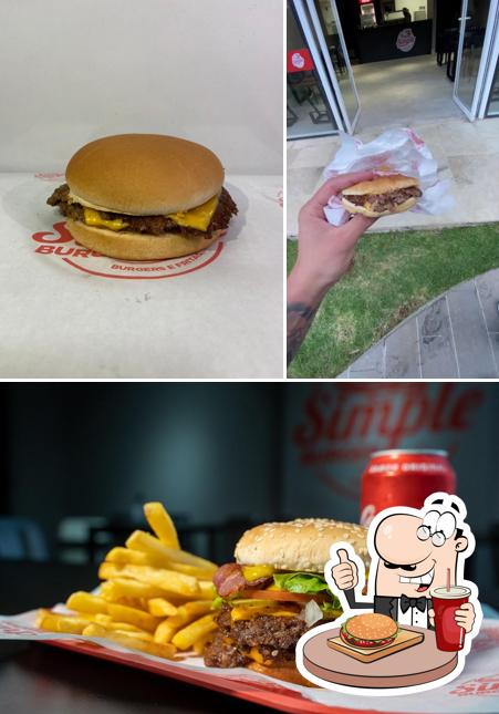 Побалуйте себя гамбургером в "Simple Burger"