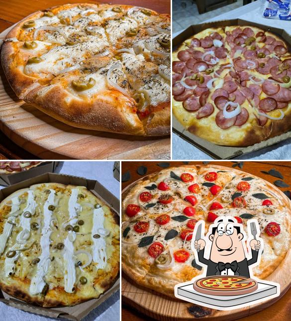 Consiga pizza no La Casa Pizzaria