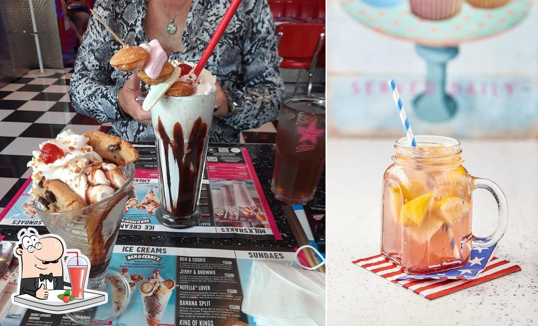 Essayez diverses boissons proposées par Memphis - Restaurant Diner