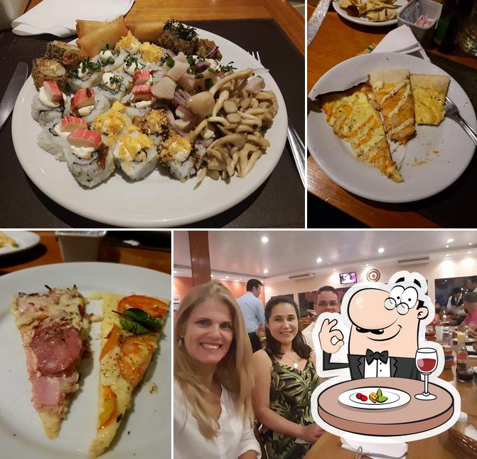 Platos en Pizzaria Porto Alegre - Rodízio de Pizzas, massas, sushi, petiscos e mais