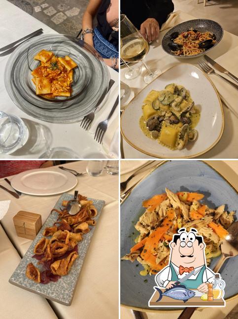 Salmone grigliato al Osteria Sant’Angelo