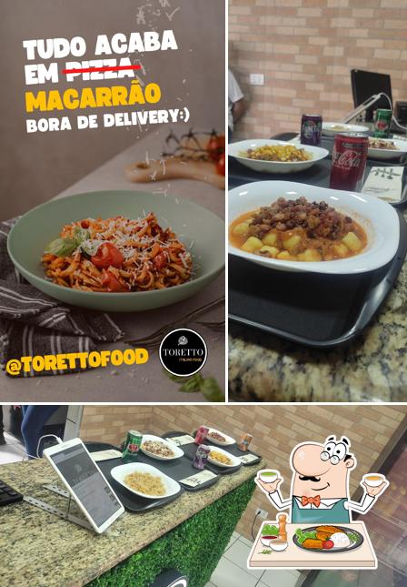 Espaguete em Toretto Italian Food - Macarrones Salto