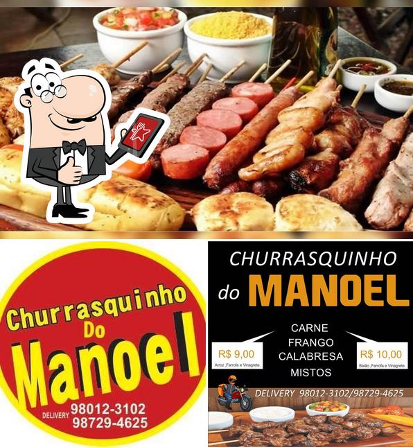 Here's a picture of Churrasquinho do Manoel