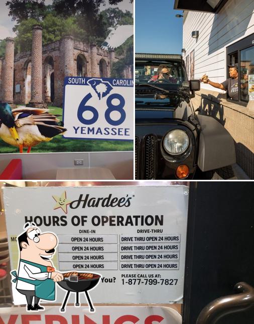 Look at the picture of Hardee’s