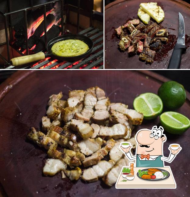 Comida em Cavera Parrilla