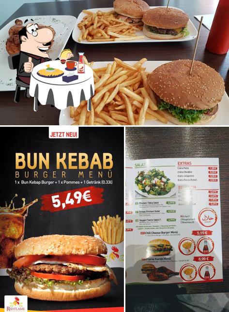 Les hamburgers de Red Flame will satisferont différents goûts