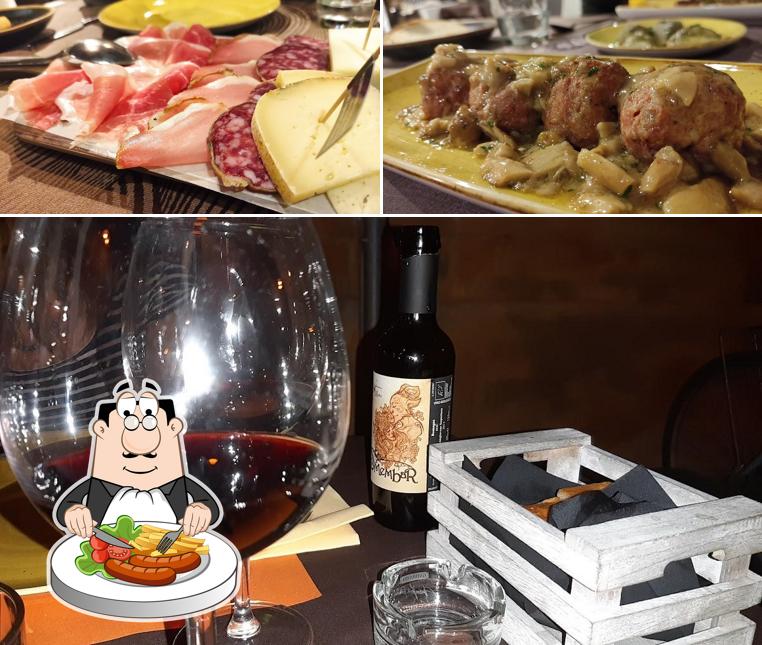 Platti al Osteria Spacciodivino