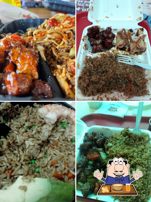 Platos en Qin Oriental Food