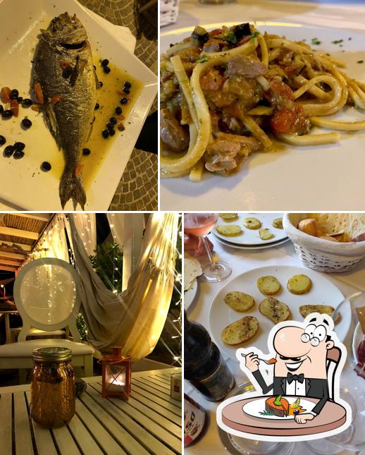 Ristorante da Ciro serviert eine Speisekarte für Meeresfrüchteliebhaber
