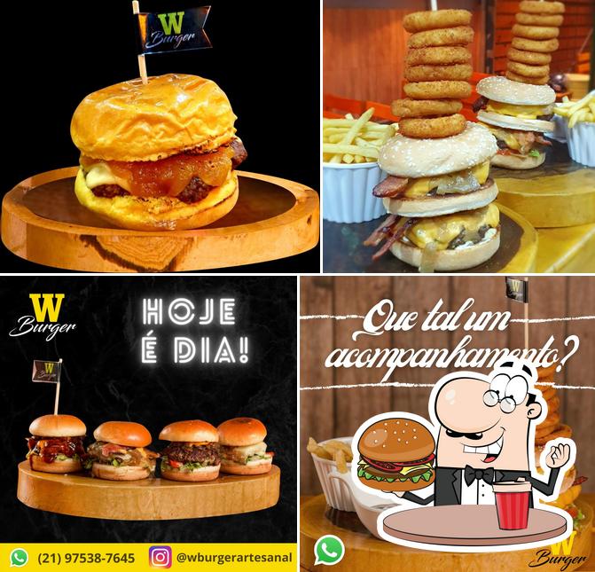 Delicie-se com um hambúrguer no Wburger Artesanal