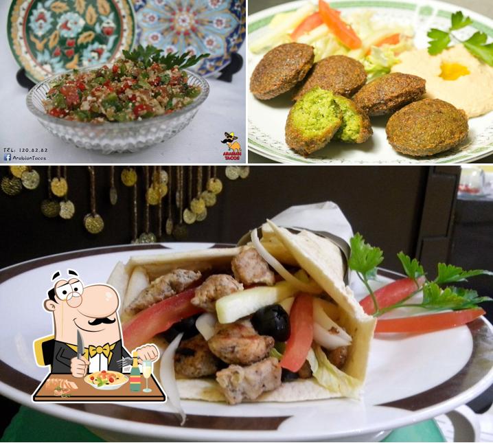 Meals at Arabian Tacos