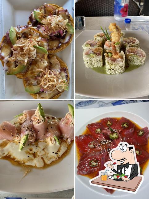 Comida en Arts & Sushi