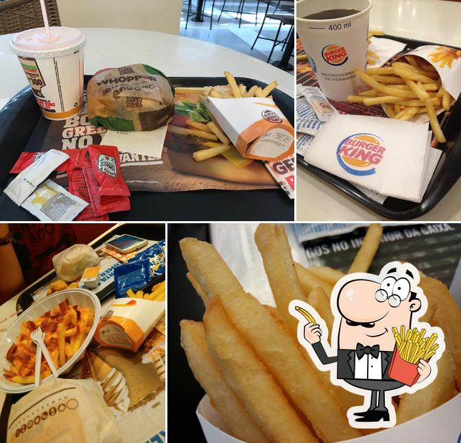 Experimente cbatatas fritas francesas no Burger King