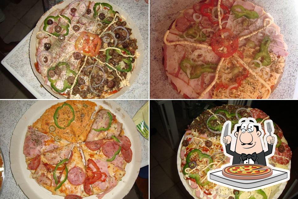 Consiga diversos tipos de pizza