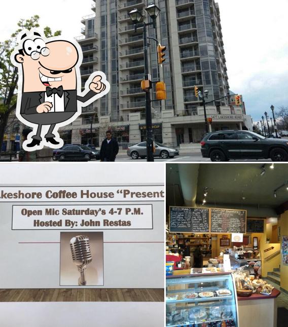 Внешнее оформление "Lakeshore Ice cream and coffee house"