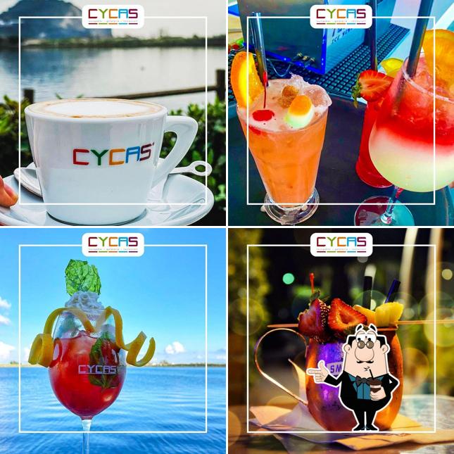 "Cycas Cafè" предоставляет гостям широкий ассортимент напитков
