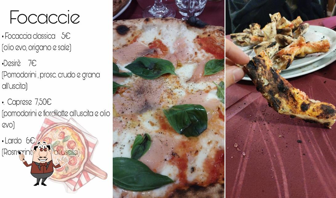 Cibo al Bar Trattoria Pizzeria Luna Rossa