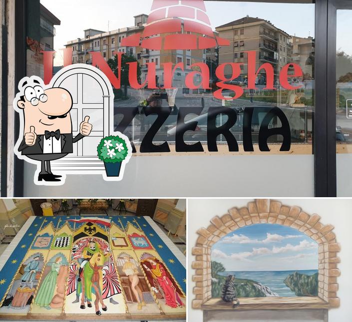 Gli esterni di Il Nuraghe pizzeria