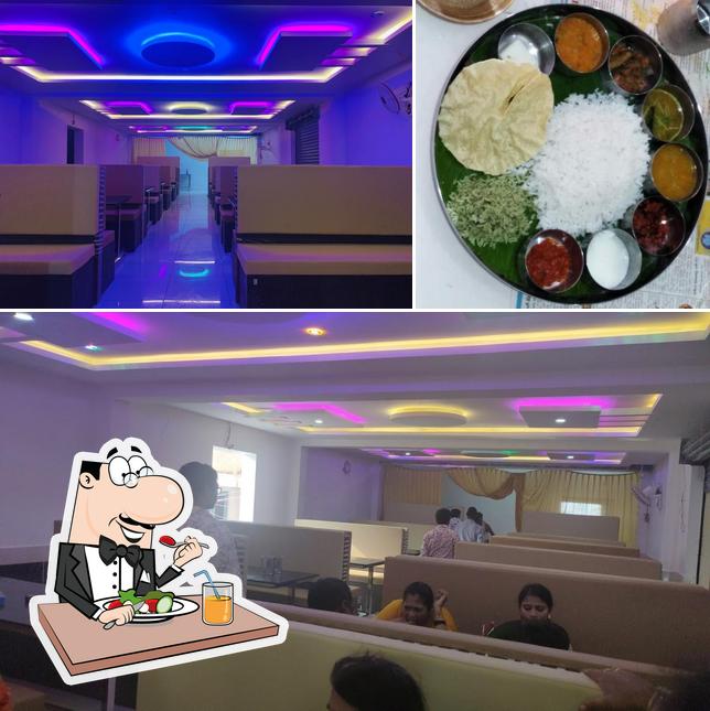 The restaurant's food and interior