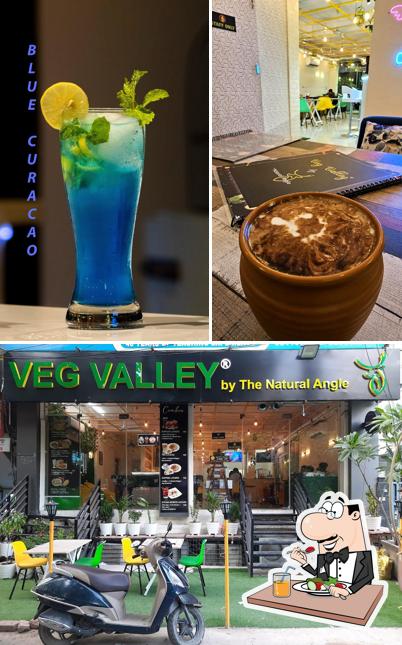 This is the image showing food and exterior at Veg Valley by The Natural Angle