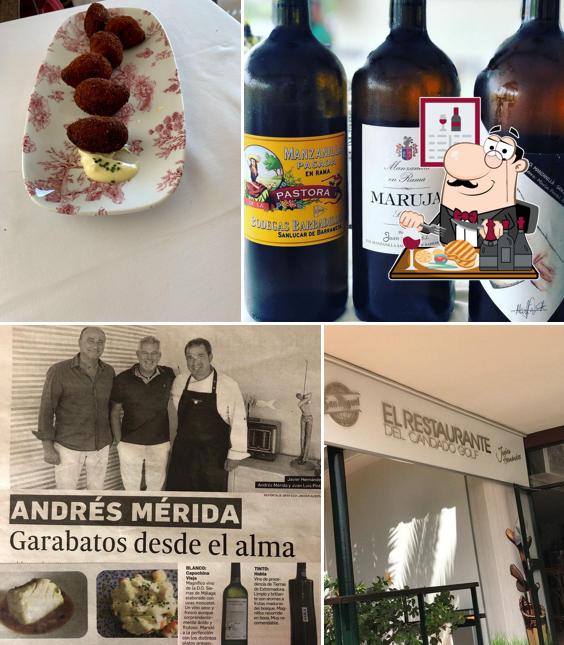 Get meat dishes at El Restaurante del Candado Golf Málaga