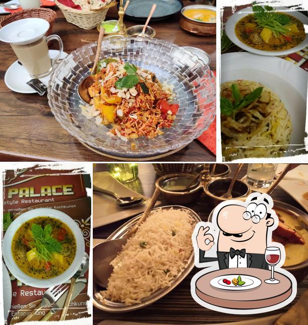 Еда в "Indian Palace Lifestyle Restaurant"