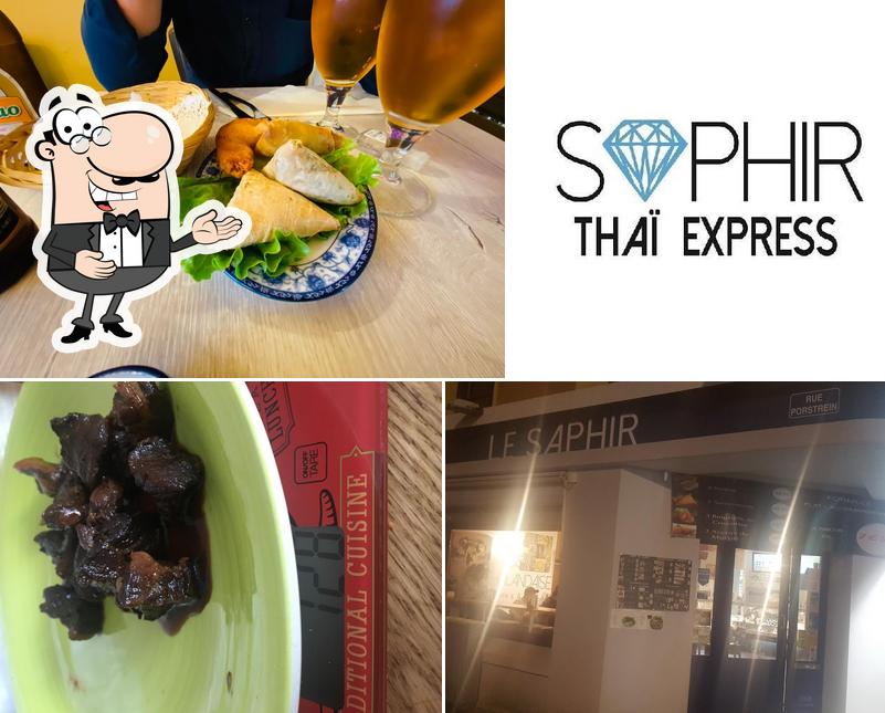 Здесь можно посмотреть изображение ресторана "Le Saphir thai express"
