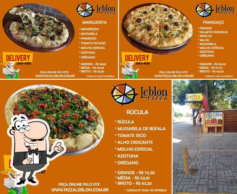 O exterior do Pizza Leblon