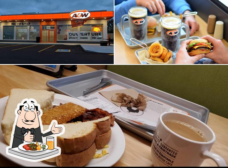 Nourriture à A&W Canada