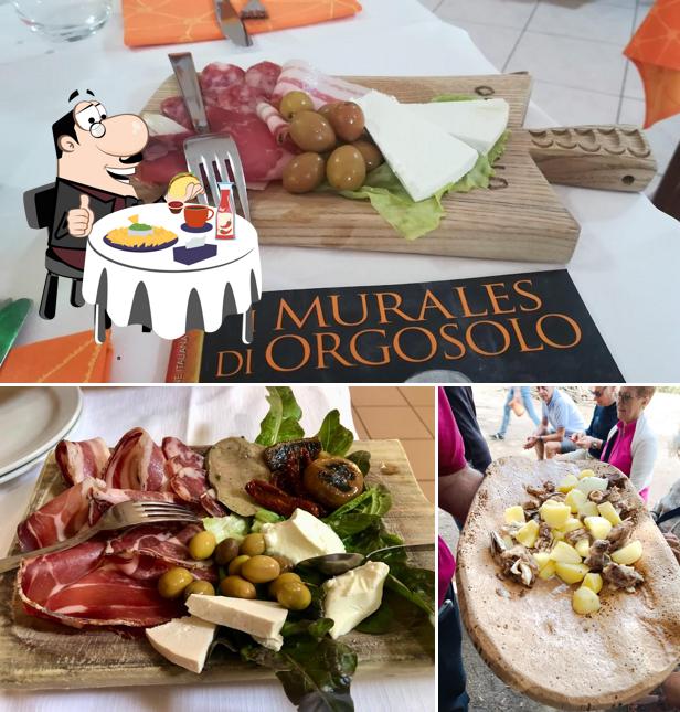 Piatto di formaggi al Camping Ristorante Supramonte