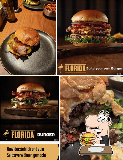 Prenez un hamburger à Florida Burger Bar