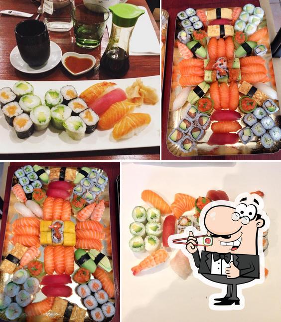 Choisissez différentes options de sushi