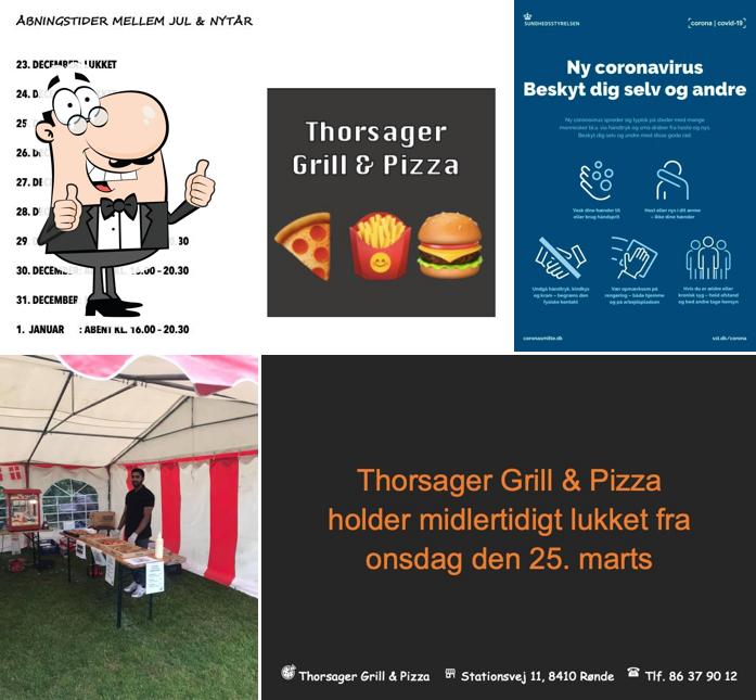 i stedet Retningslinier Skulle Thorsager Grill & Pizza restaurant, Rønde - Restaurant reviews