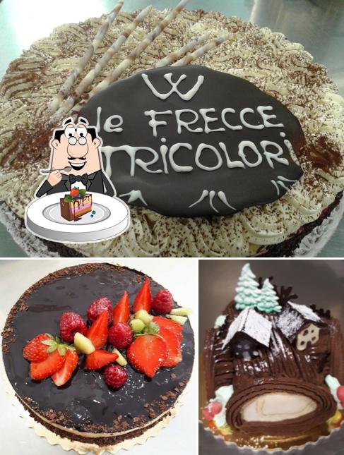 Torta al cioccolato al Gelateria Udinese