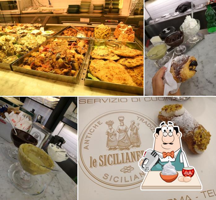 N'oubliez pas d'essayer un dessert à Le Sicilianedde - Cucina, Rosticceria, Pasticceria, Gelateria Siciliana