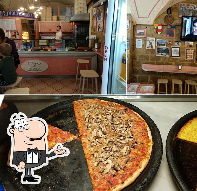 La immagine della interni e pizza di Pizzeria del Corso