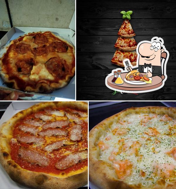 Essayez de nombreux types de pizzas