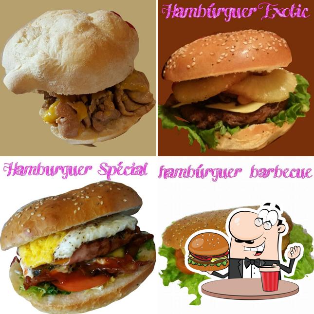 Commandez un hamburger à Saveurs Sophie