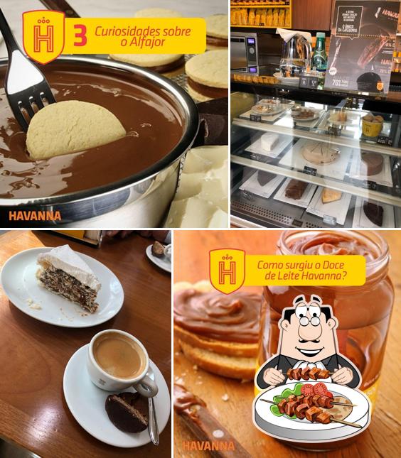 Comida em Café Havanna