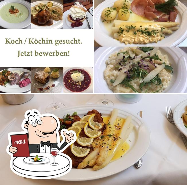 Food at Lich's Weinstube