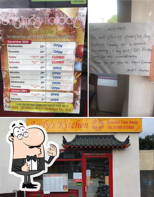 C7a2 Restaurant Andys Kitchen Chinese Take Away Photo 