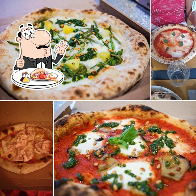 A Pizzeria Kapricciosa, vous pouvez commander des pizzas