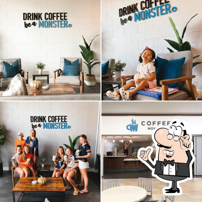 The interior of Coffee Monster