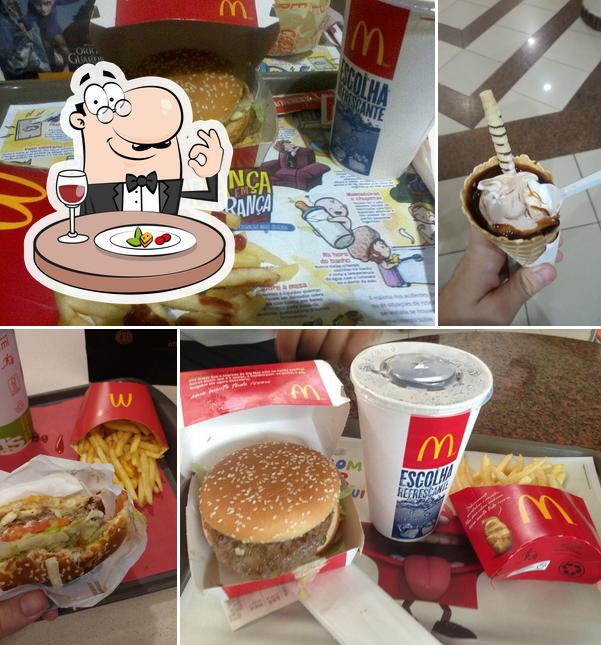 Comida em McDonald's