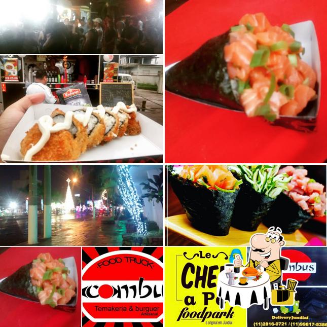 Ceviche em Food Truck Temaki do Dia