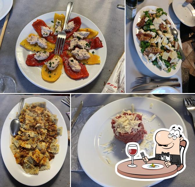 Nourriture à Osteria Degli Amici