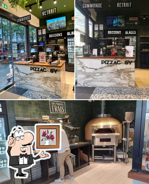 L'intérieur de Pizza Cosy